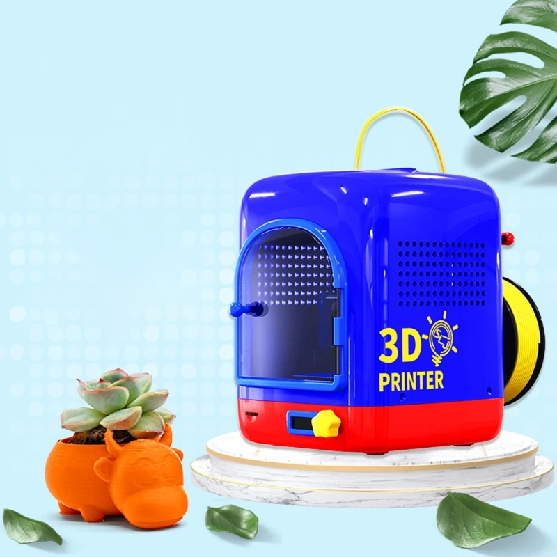 Preise 1 Set Tragbare Mini 3D Drucker PLA Filament Für Anfänger Kind Kid Entry-Level Mit Geschlossenen Desktop FDM