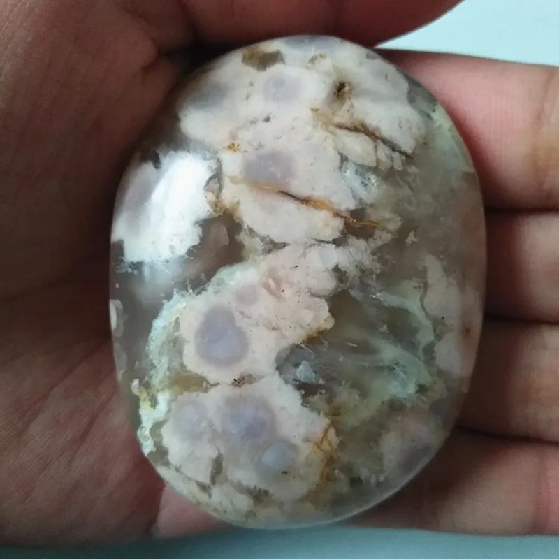 

Natural stone The cherry blossom agateSardonyx agate palm stones playthings small stones and crystals healing crystals
