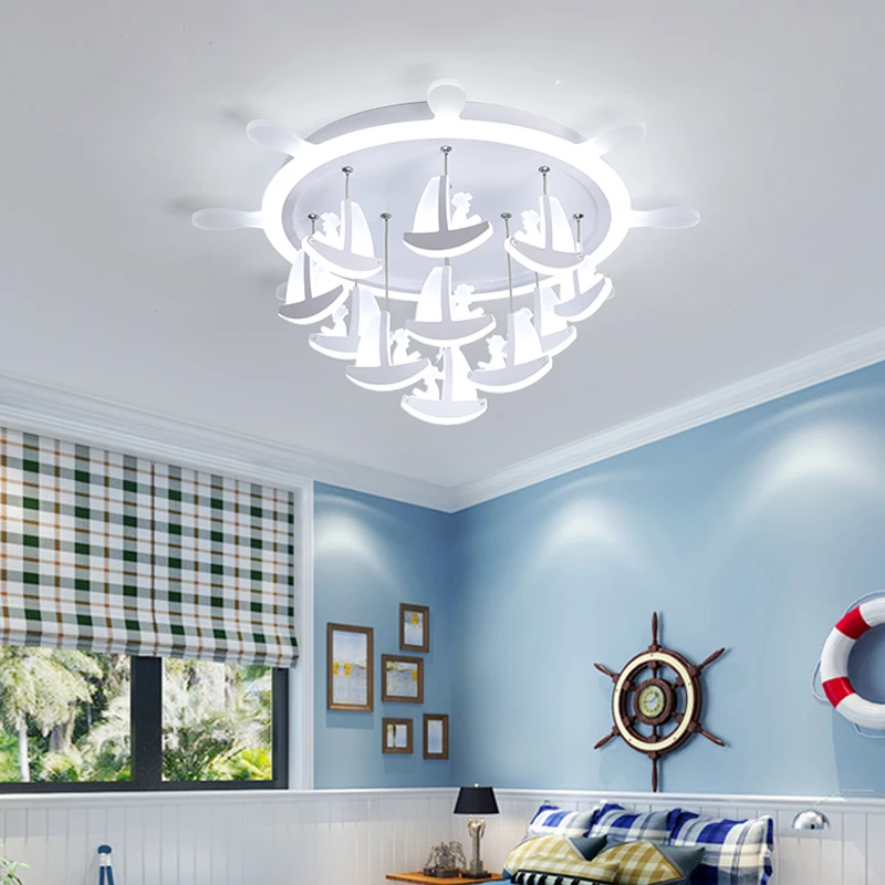 Светодиодные потолочные светильники Пиратская мечта современные лампы для