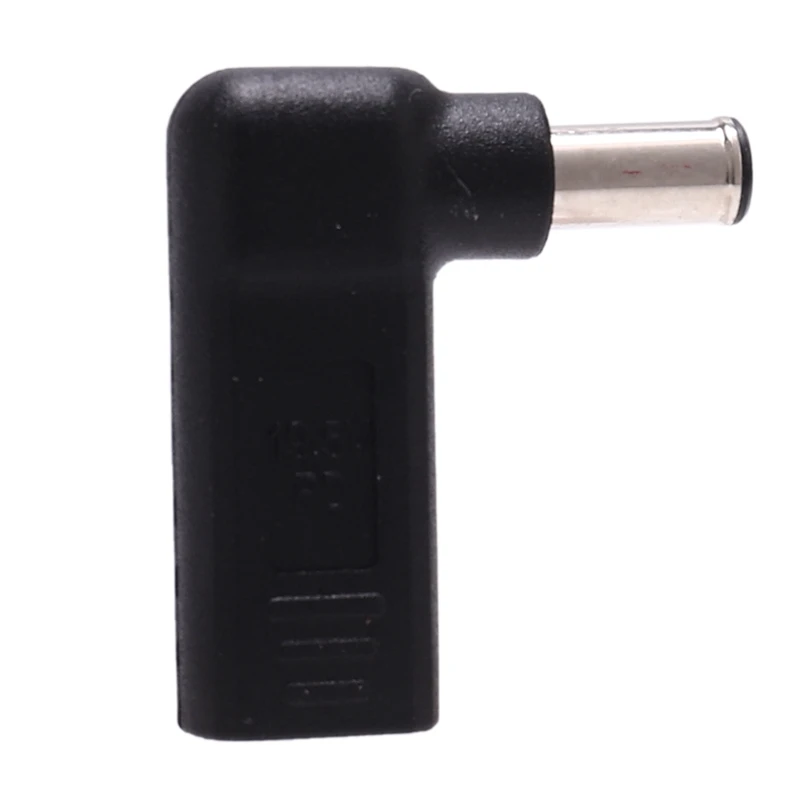 USB 3 1 Type C к DC 19V 6 0x1 4 мм адаптер PD эмулятор триггер 90 градусов угловой для