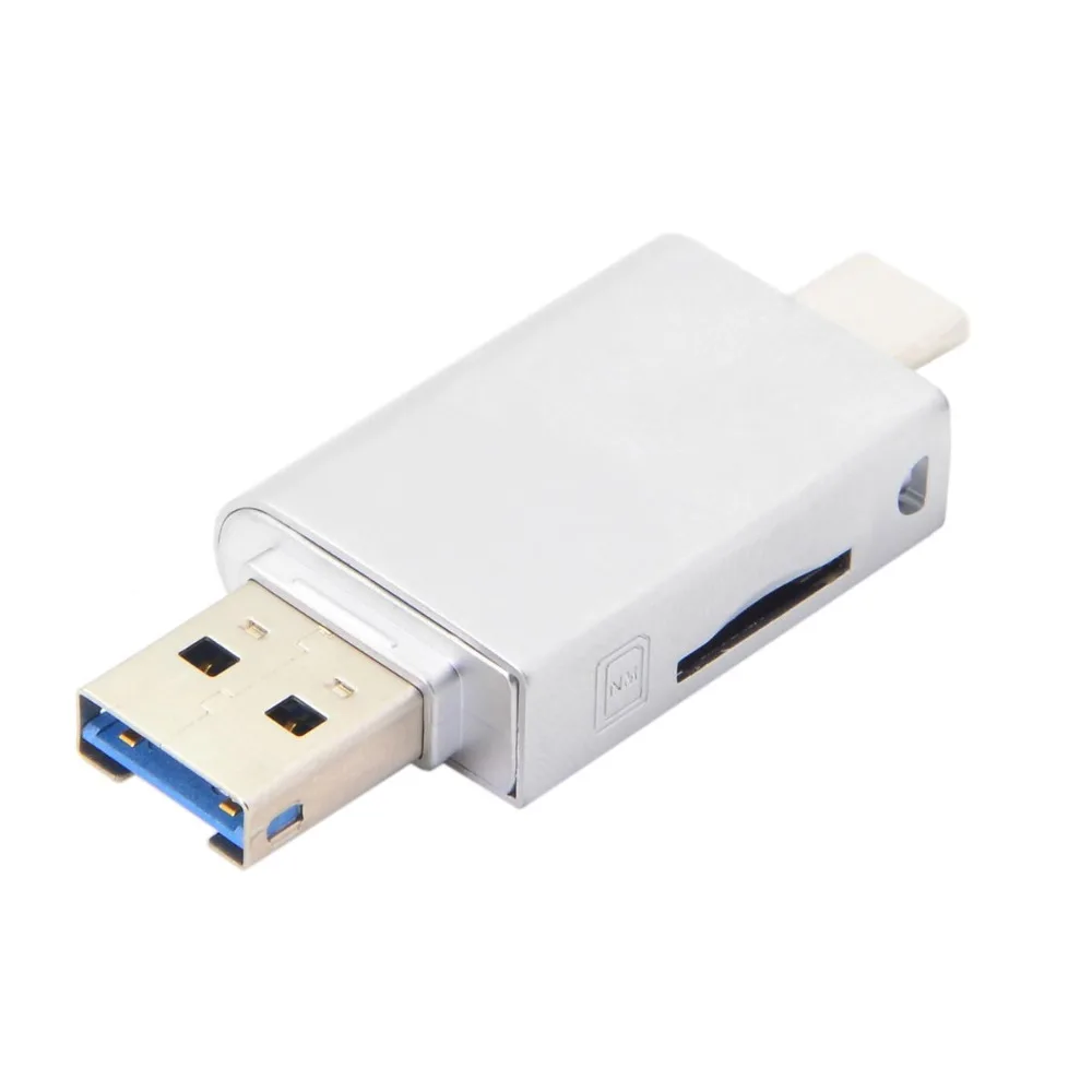 Кардридер USB-C Type C / USB 2 0-NM Nano Memory Card и TF Micro SD Reader для мобильных телефонов ноутбуков