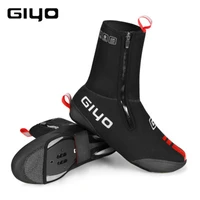 giyo road bike cycling shoe covers waterproof windproof keep warm overshoes bicycle riding reflective protector shoe covers