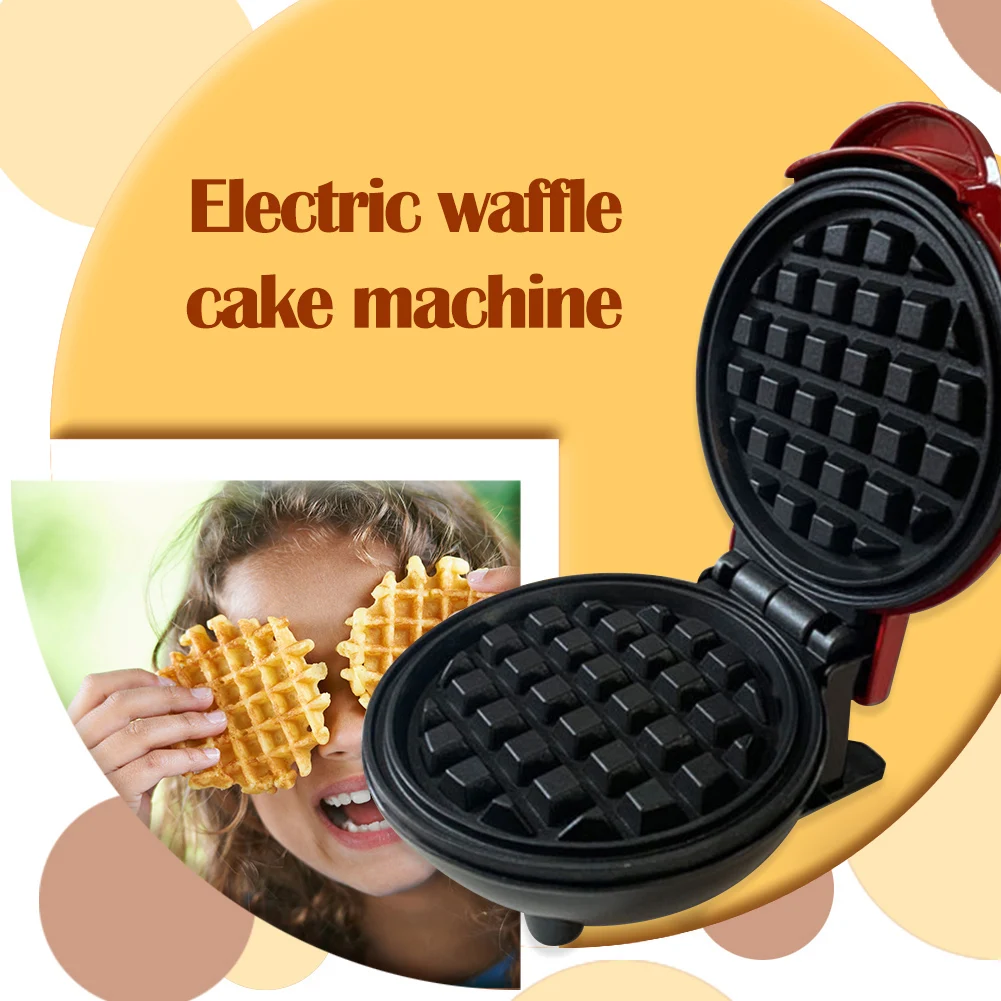 spesifikasi Pembuat Wafel Listrik Mesin Pembuat Kue Telur Gelembung Oven Sarapan Wafel Telur Goreng Mesin Eggette Panekuk 350W