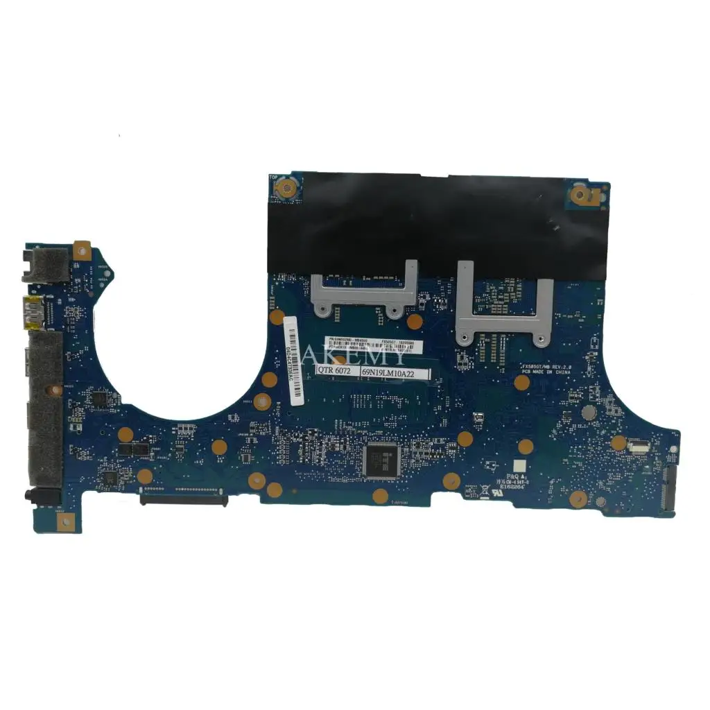 Akemy Motherboard For Asus TUF Gaming FX505G FX505GT FX95GT FX95GT9750 Laptop Mainboard   I5-9300H  GTX 1650/4GB GDDR5