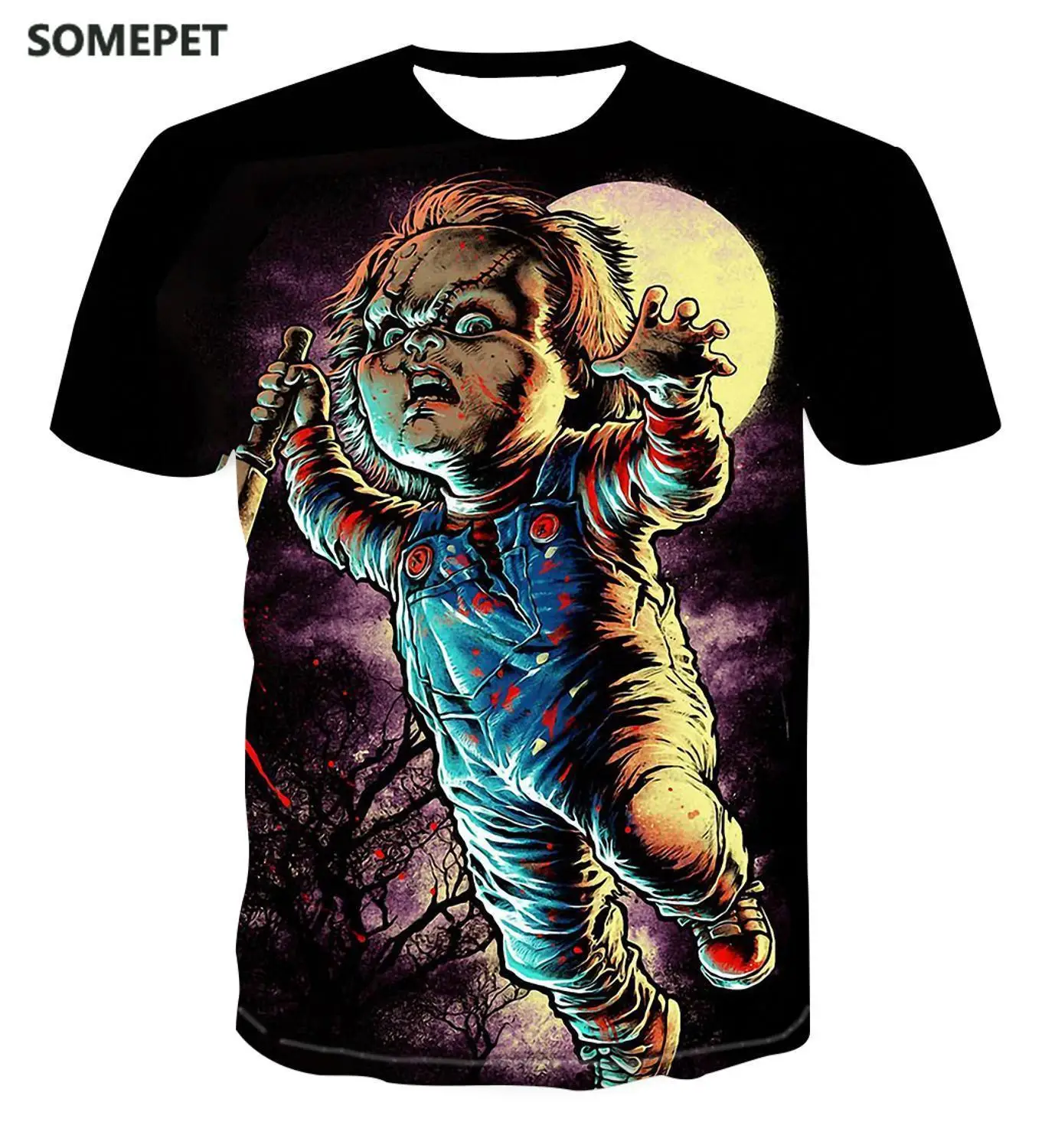 

2020 New Undertale Sans Pattern Unisex T-Shirt Printing Fashion Men'S T-Shirt Harajuku Tops