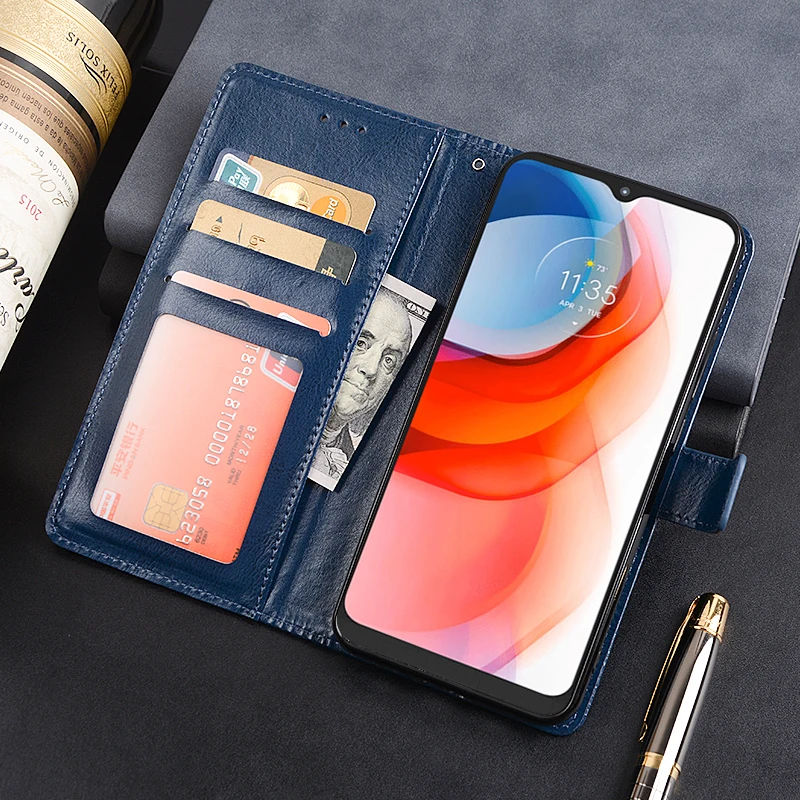 

Чехол-бумажник для Motorola Moto G Play 2021, кожаный чехол-книжка для Moto G Play 2021, чехол для телефона Funda Capa Coque