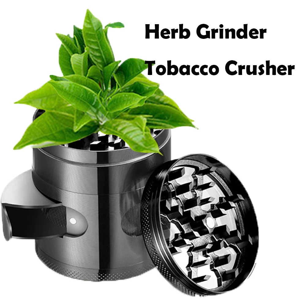 

4 Layers Herb Grinder Tobacco Grinder Herb Weed Grinder Crusher Maple Leaf Smoke Grinders Metal Kitchen Gadgets Cigarette Tools