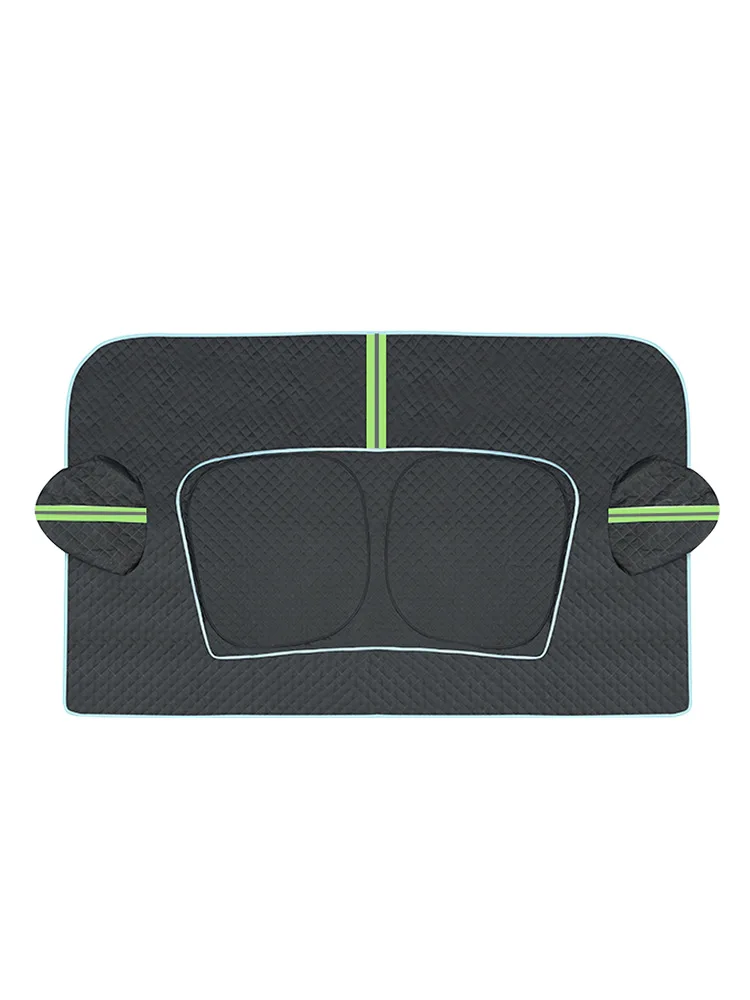 

Customize various models of Car cover sun visor aluminum cloth snow visor thickened multifunctional front windshield cover