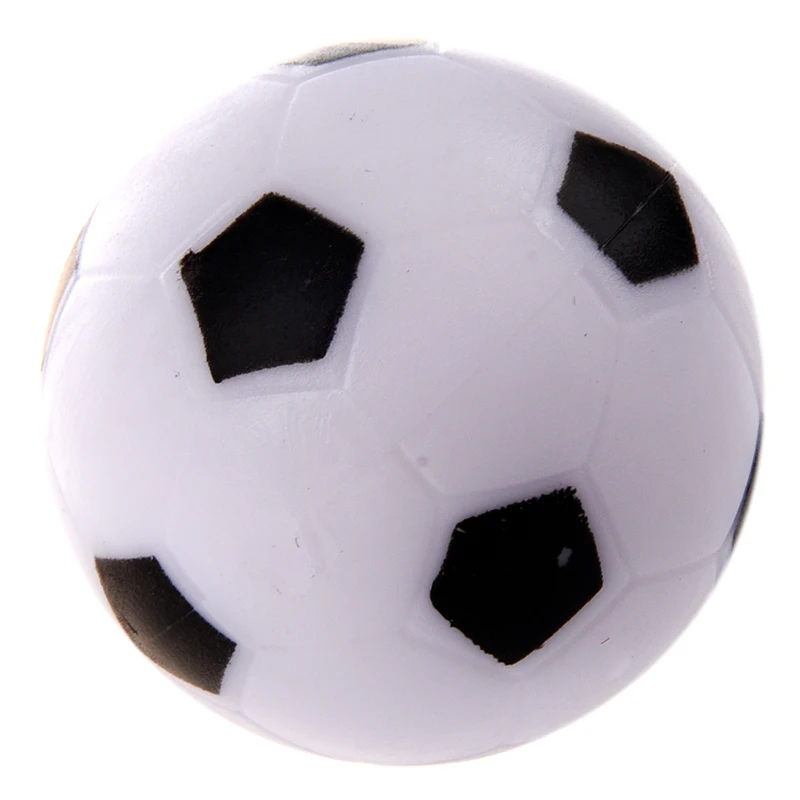 

Small Soccer Foosball Table Ball Plastic Hard Homo logue Children Game Toy Black White