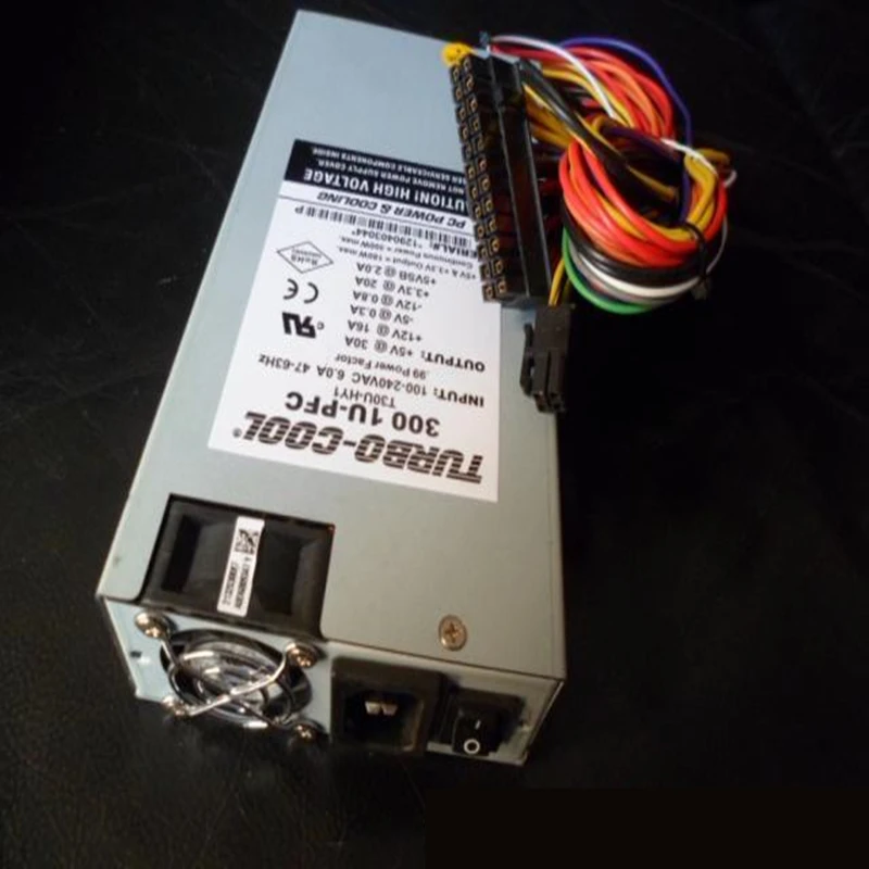 New Original PSU For EDGE 1U -5V 300W Power Supply TURBO-COOL 300 1U-PFC T30U-HY1 |