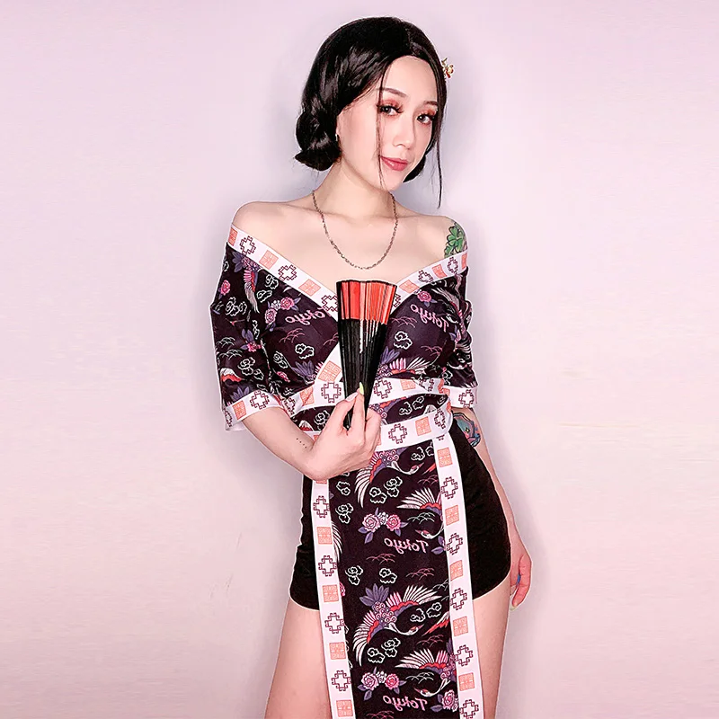 Джазовый танцевальный костюм топы для женщин 2 шт клетчатая рубашка + обёрточная