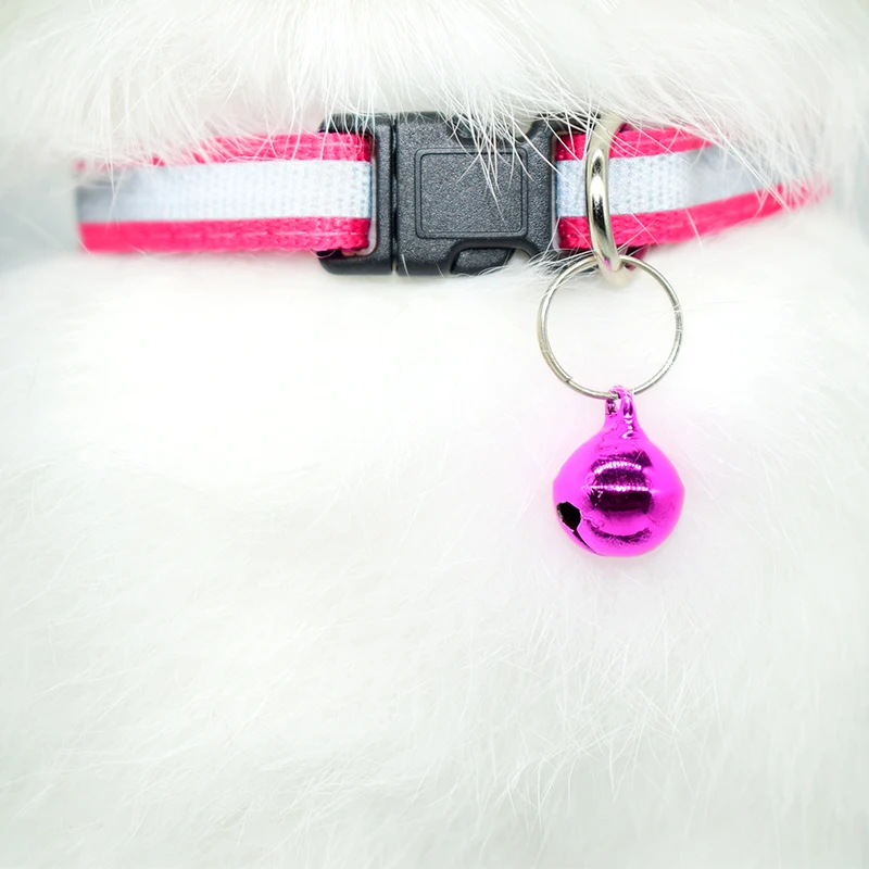 Именная табличка для кошки кошек безопасности светоотражающая нейлоновая с