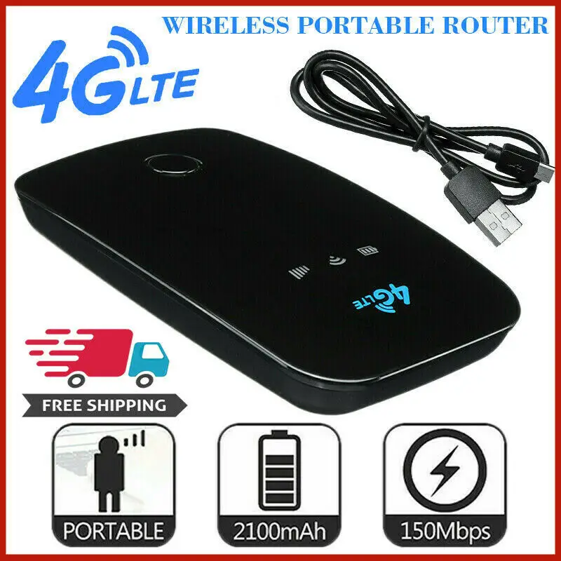 4G Lte Карманный Wi Fi роутер автомобильный Мобильный точка доступа беспроводной