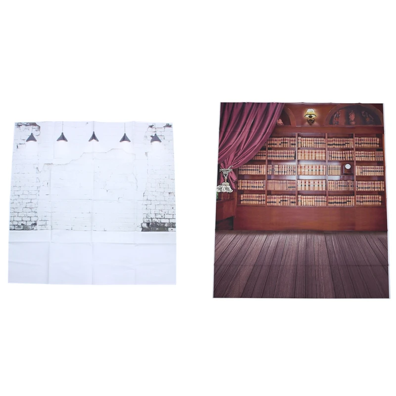 

2 шт. фоны для фотосъемки реквизит для фотостудии фон, 5x7 футов и 3x5 футов