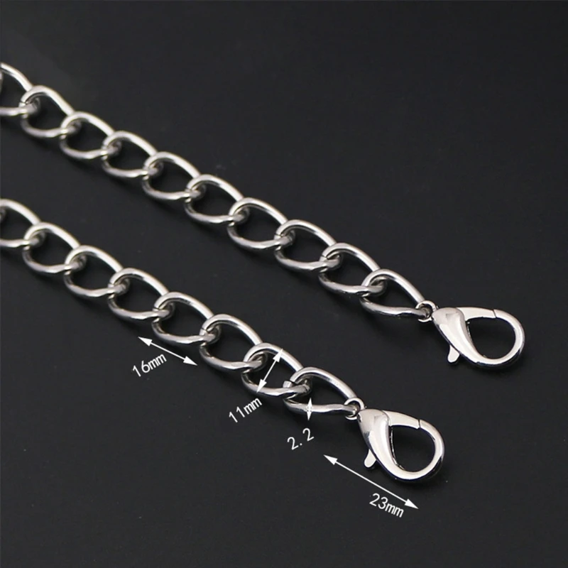 Цепочка для кошелька D0LF металлический сменный ремешок сумок сделай сам на плечо