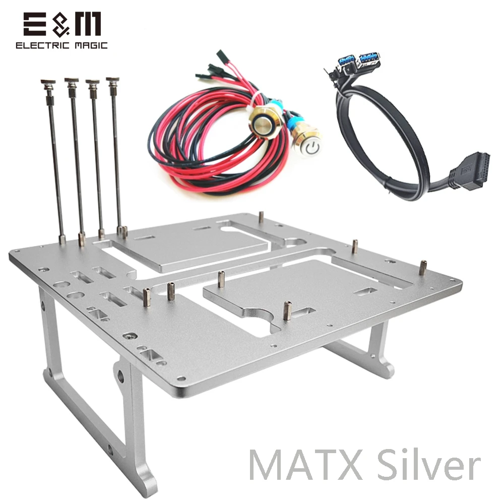 Тестовый стенд A4 Mini STX ITX MATX ATX PC с открытой рамой и вентилятором водяного