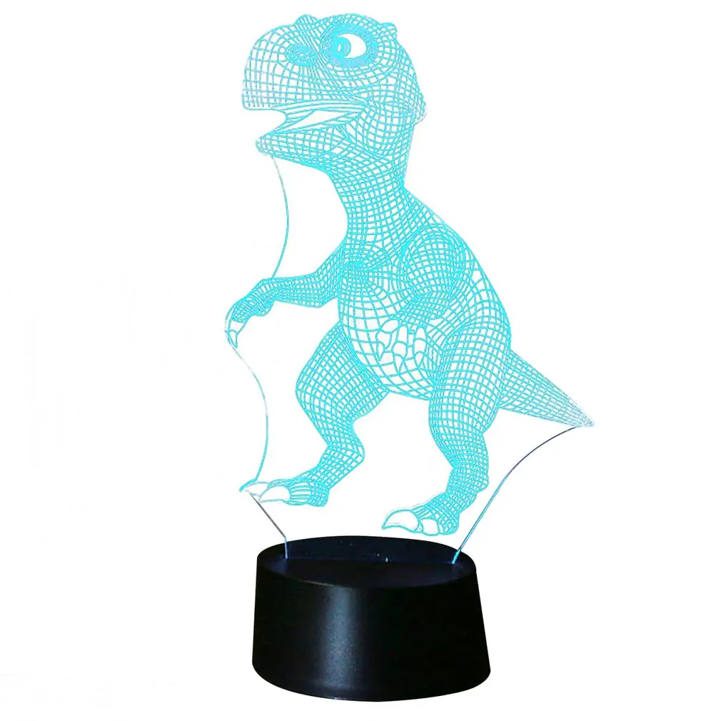 

3D LED Night Light Lamp Dinosaur Series 16 Colorful Night light Remote Control Table Lamps Kid DIY Toys Gift For Home Decoration