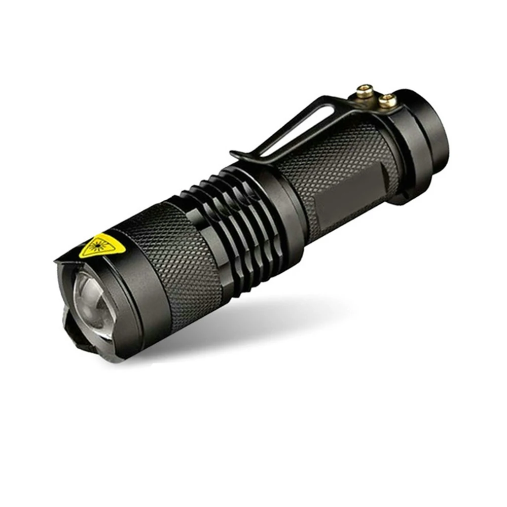 H7 Flashlight Высокомощный военный тактический светодиодный светильник-вспышка перезаряжаемый дальний фонарь светильник полицейский Linternas Zoomable фонарь Защитная лампа - Испускаемый цвет: H7 Flashlight