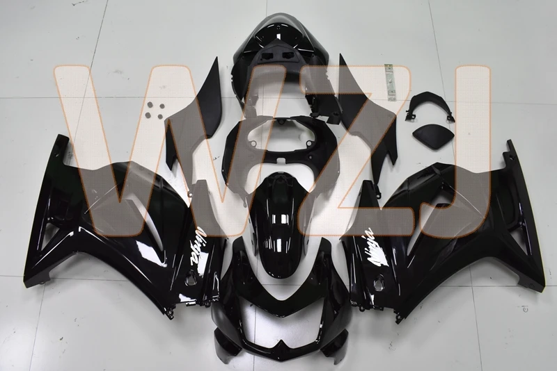 Обтекатели Ninja 250R 2009 EX 250 13 14 Black набор для всего тела 2008 - 2014 Abs | Автомобили и