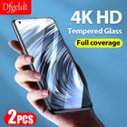 Закаленное стекло для OPPO Realme 8 7 6 5 Pro 6i 7i C21Y C25 C11 C3, 2 шт.