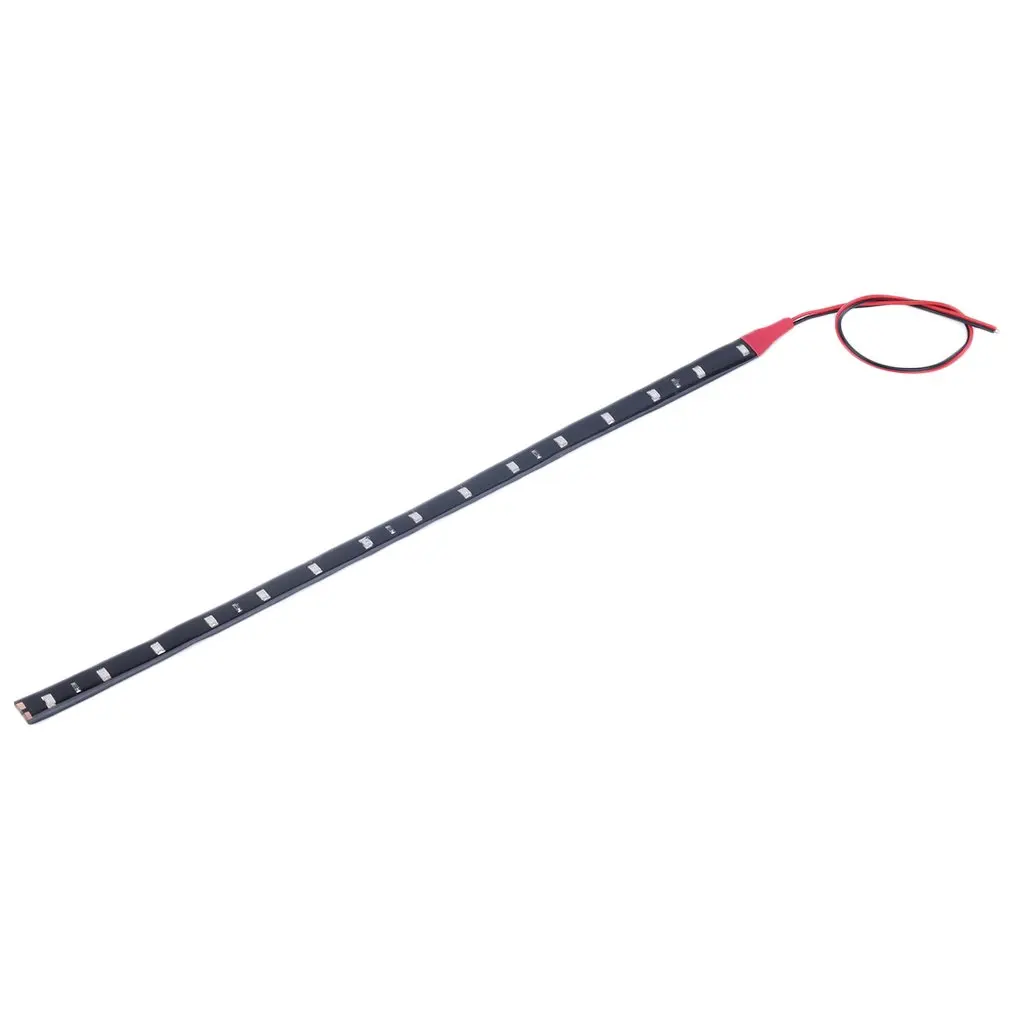 Водонепроницаемый 30 см 15 светодиодное автомобильное освещение гибкие
