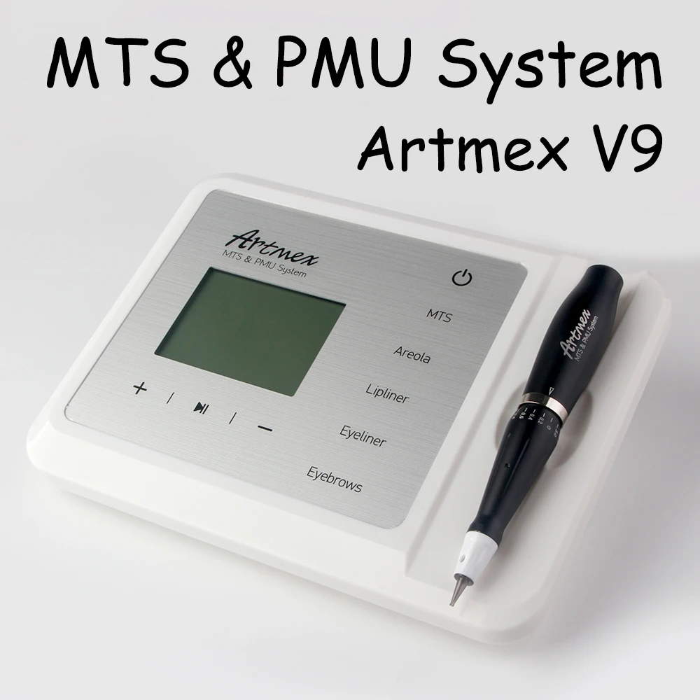 PMU MTS система Artmex V9, косметический аппарат Dermapen, микроизолирующая подводка для бровей, губ, полуперманентный макияж, Дерма, Dr, тату-набор