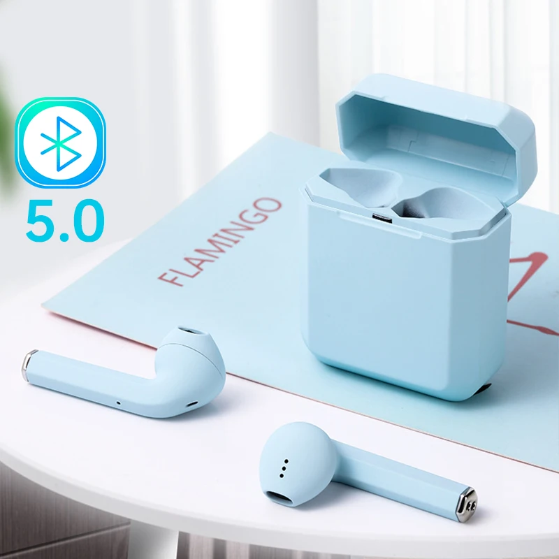 Беспроводные наушники Bluetooth 5 0 TWS матовые вкладыши Macaron гарнитура с микрофоном