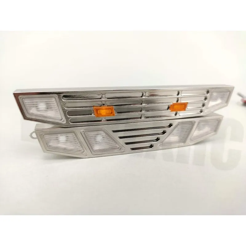 Хромированный гриль светодиодный набор для Тамия 1/14 весы дистанционное