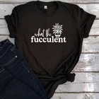 Рубашка для мам с растениями, женская футболка для сада 2021, футболка с надписью Love To Garden, одежда для любителей суккулентов, новинка