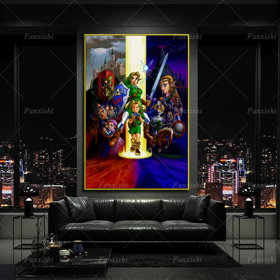 Настенная картина с электронными играми | Дом и сад