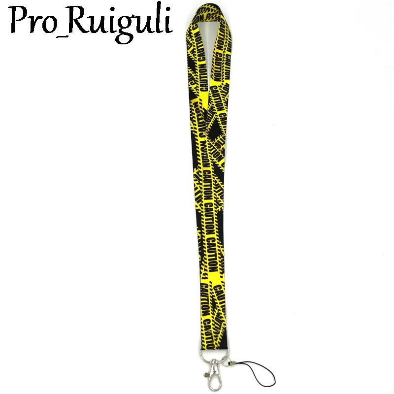 Предупреждающие знаки предупреждения шейный ремешок брелок мобильный телефон