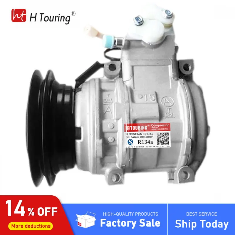 Компрессор переменного тока 10PA15C для Mitsubishi Pajero 2 5 TD 3 0 Toyota Land Cruiser MR149363 MB878168 MR500876 88320