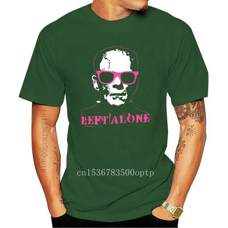 

Authentic LEFT ALONE Band Frank Logo Punk Rock T-Shirt S-3XL NEW Short Sleeve Discount 100 % Cotton T Shirts TOP TEE