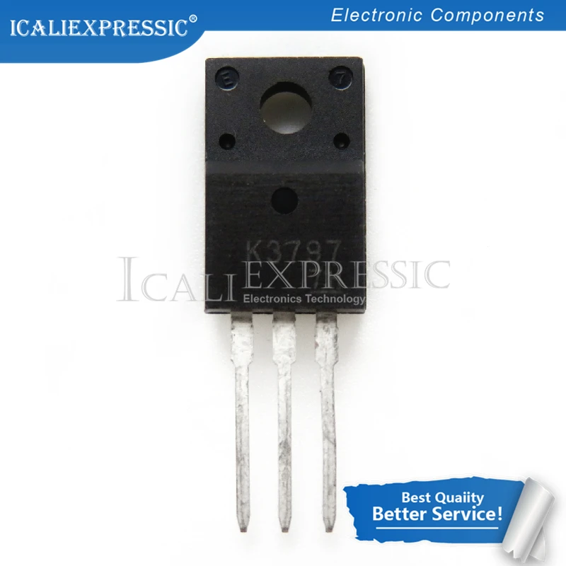 

10PCS 2SK3797 K3797 TO-220F 600V 13A In Stock