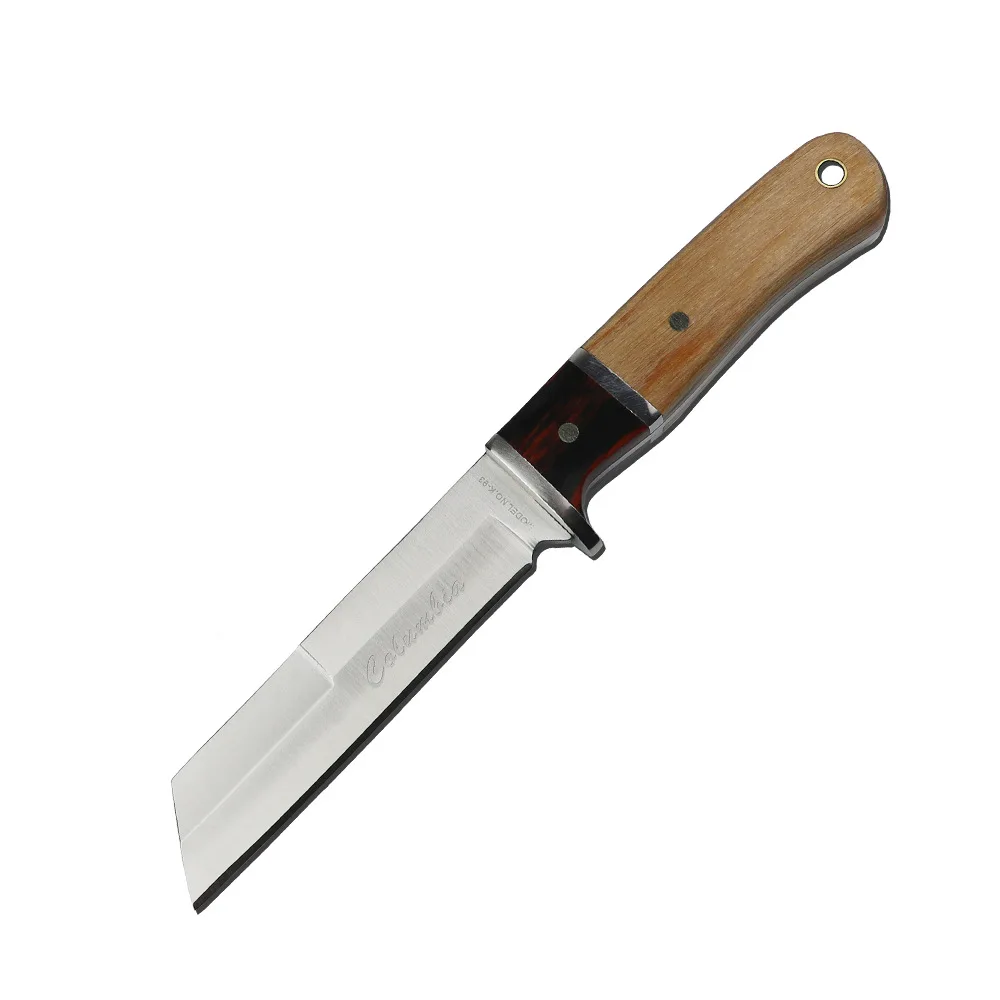 

Маленький прямой нож для кемпинга на открытом воздухе, нож для фруктов, портативный магнитный тактический нож высокой твердости из нержаве...