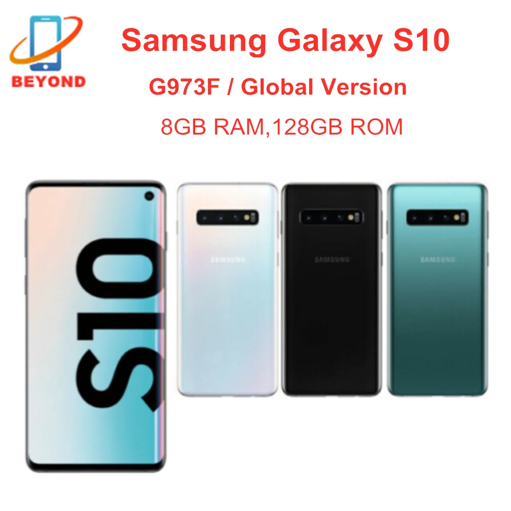 Samsung Galaxy S10 G973F 8 Гб оперативной памяти 128 ГБ ROM глобальная версия 6 1 &quotOcta Core NFC 4