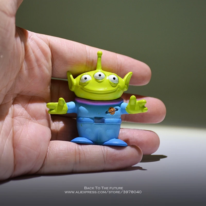 Disney Toy Story 4 Зеленые инопланетяне 5 см фигурки аниме украшение Коллекция фигурка