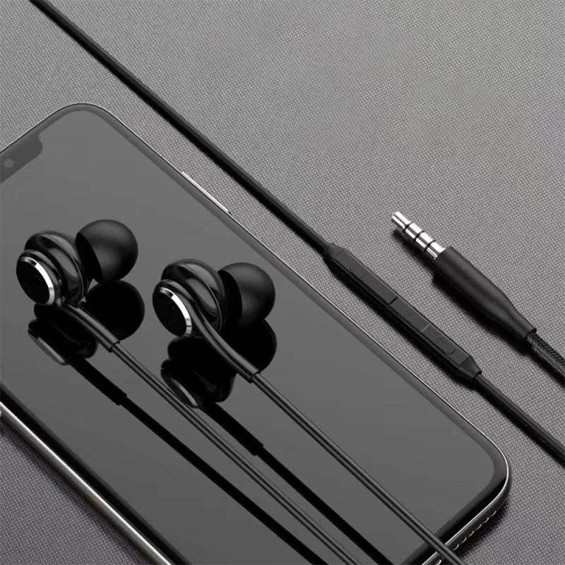 Наушники с микрофоном In-ear Wire для смартфона AKG Huawei Xiaomi Samsung Galaxy s10 s9 S7 S6 S5.