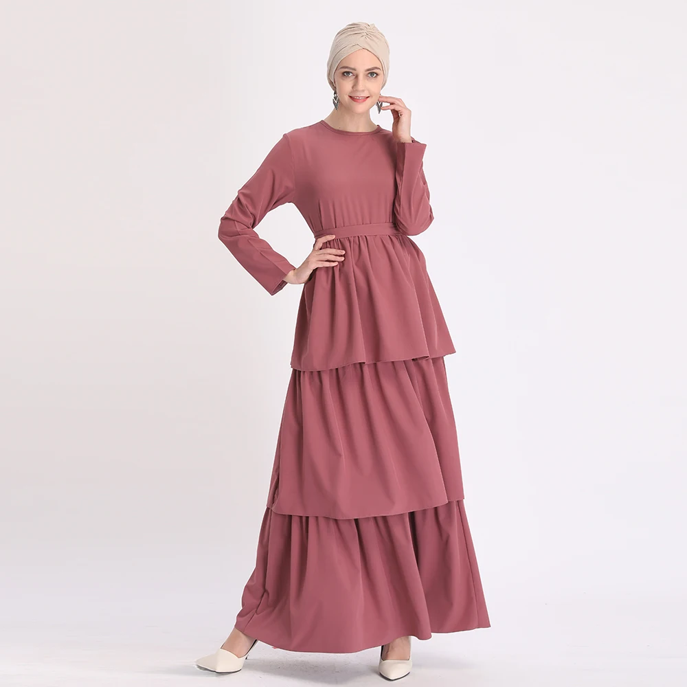 

turkey Ramadan Abaya Hijab Muslim Dress Women Dubai moroccan Kaftan Eid Sweet Cake Dresses Islamic Clothing Robe Islam Vestido