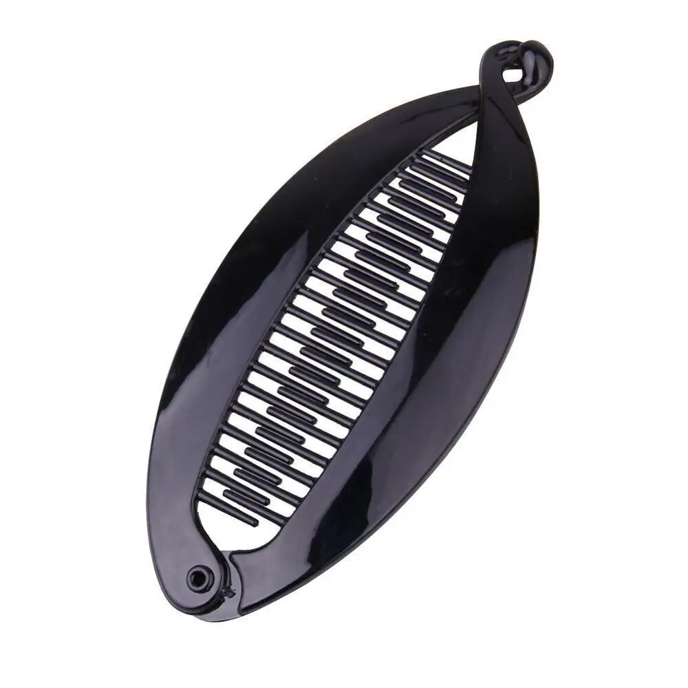 

Hair Claws Clip Fish Shape Banana Barrettes 3pcs Black and 3 pcs Brown Hairpins Hair Accessories For Women Hair Clip Clamp