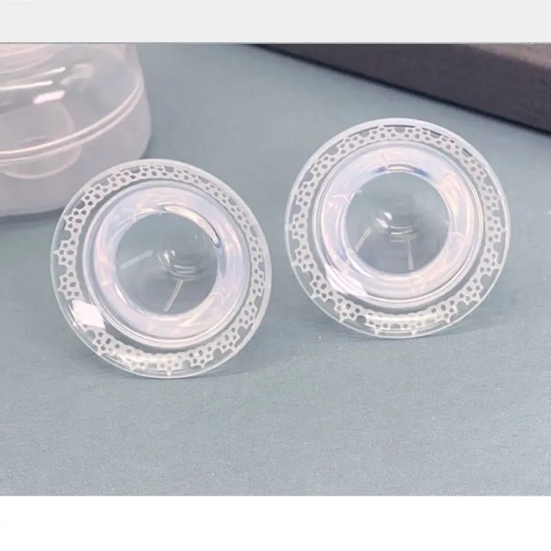 

2020 New 2PCS Nipple Aspirator Puller Niplette Treatment Redress Sucking Redress Correction Shaper Breastfeeding Aid