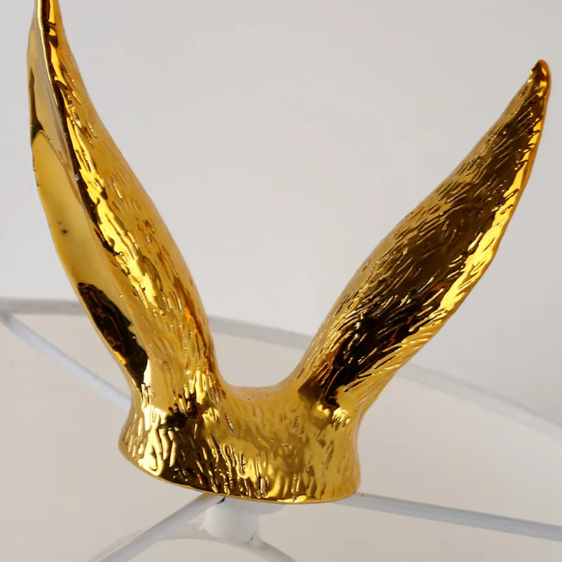 

Gold Rabbit table lamp Bedroom Living room Office Studio Bed side lamp Nordic Art deco table lamp fixtures