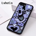 Чехол-накладка для iPhone 6, 6S, 7, 8 Plus, 5, 5S, SE, 2020, X, XS, XR, 11, 12 PRO, Mini MAX, силикон, с изображением сердца