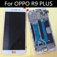 6 0 tft lcd for oppo r9 plus lcd display touch screen with frame r9 plus x9079 digitizer assembly replacement