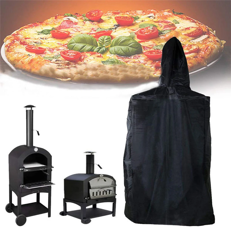 

5 Sizes Pizza Oven Cover Garden Furniture Bbq Dust Cover Dustproof Waterproof Cover Durable Protection Outdoor Patio Kitchenware