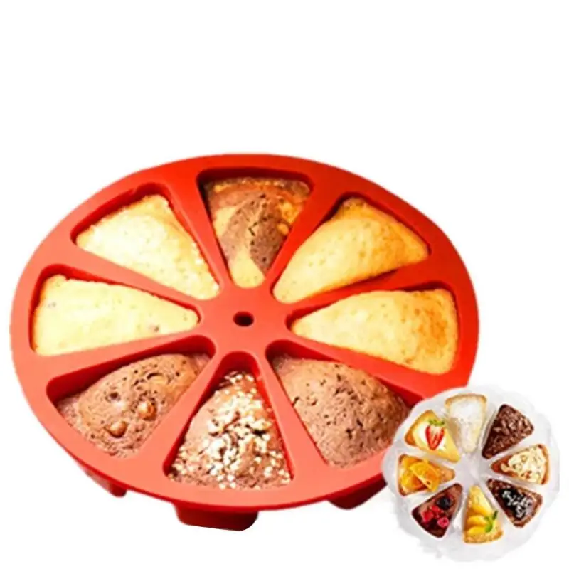 3D силиконовая форма для торта 8 точек выпечки кексы и желе хлеба LX7855| |