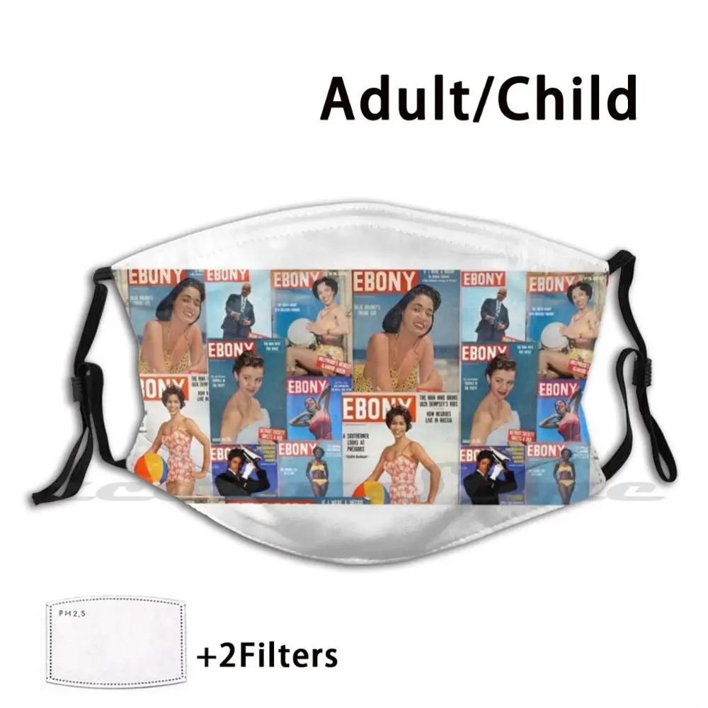 

Ebony. Mask Adult Child Washable Pm2.5 Filter Logo Creativity Ebony Black Beauty Black Communitiy Black Lives Matter Black