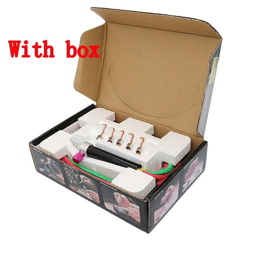 

Mini Gas Torch Oxygen Welding Soldering Gun Oxygen Acetylene Gun for Platinum Metal Stainless Steel Welding Soldering Tool Kit