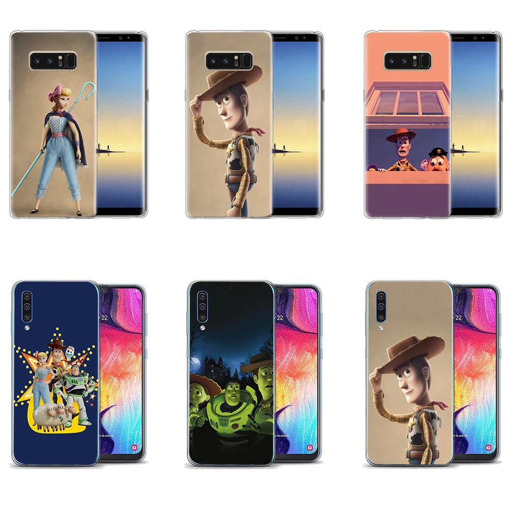 Toy Story Soft Case for Samsung Galaxy A9 A8 A7 A6 A5 J8 J4 J6 Prime Plus 2018 2017 A2 Core |