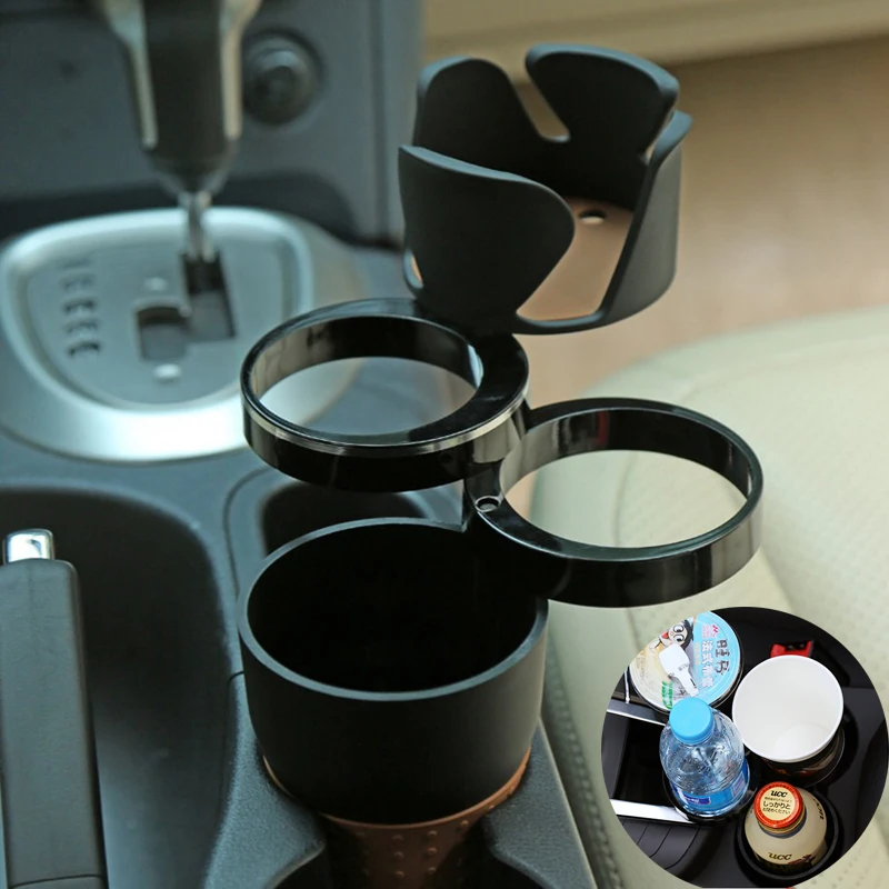 

Universal Car Organizer Car Cup Holder Bottle Holder Sunglasses Phone Coins Keys Multifunction Organizer Car Accessories